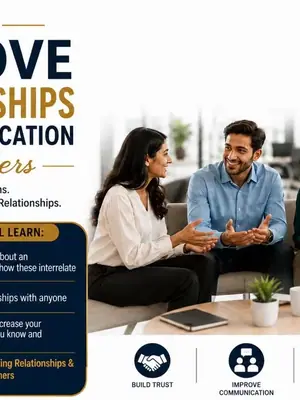 How to Improve Relationships & Communication with Others poster