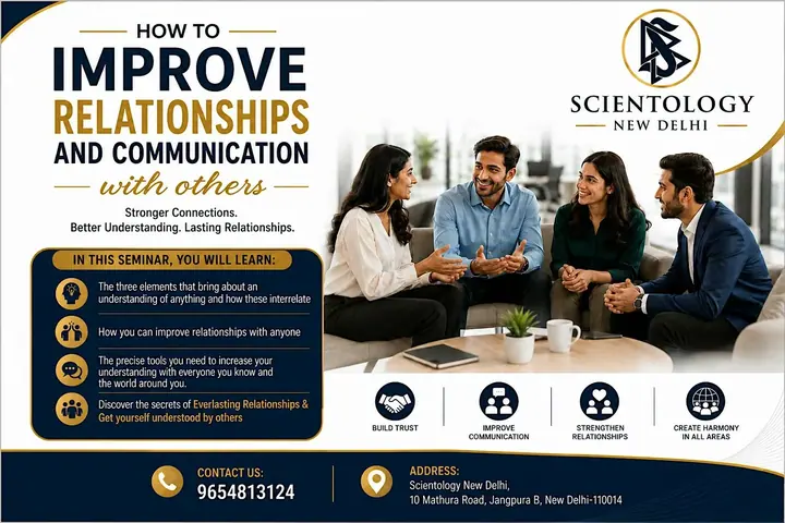 How to Improve Relationships with Others Free Lecture poster