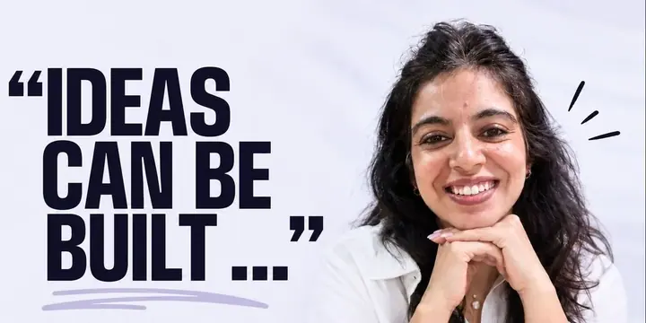 Ideas Can Be Built - An Entrepreneurship Workshop poster