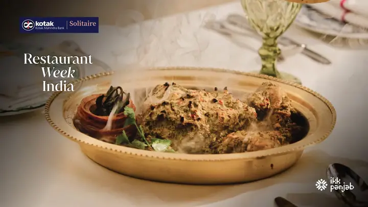 Ikk Panjab's Curated Menu poster