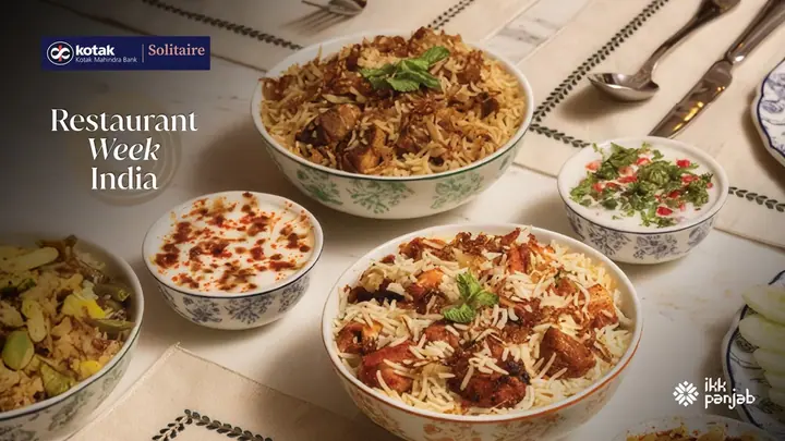 IKK Punjab's Curated Menu | Restaurant Week India poster