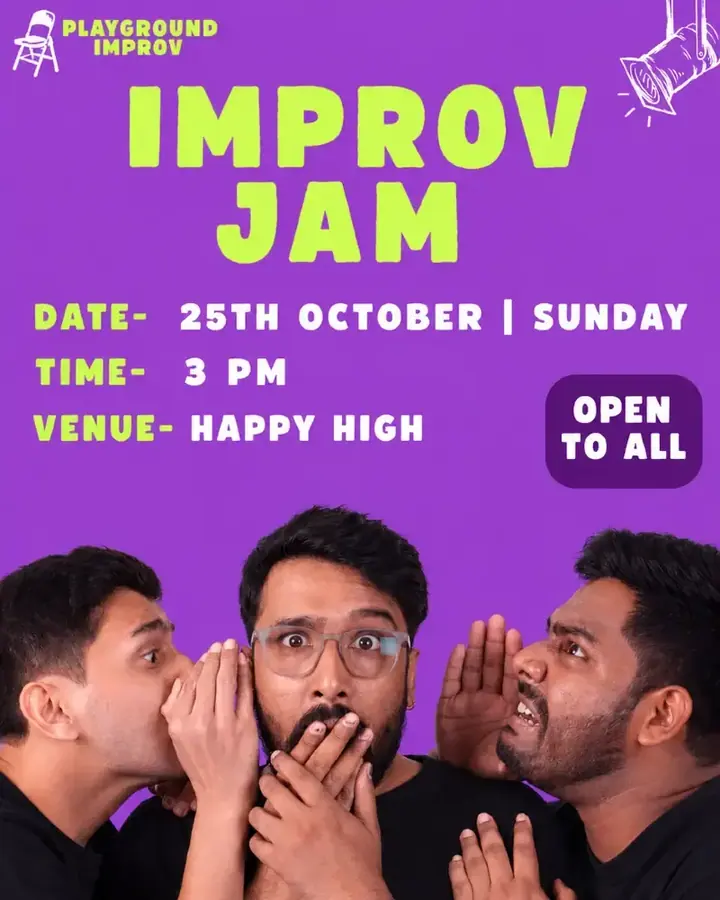 Improv Jam by Playground poster