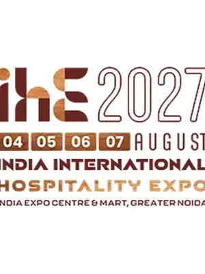 India International Hospitality Expo (IHE) 2027 poster