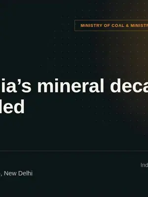 India Mining Week 2026 poster