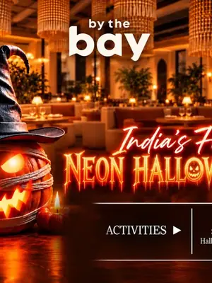 India's First Neon Halloween Night poster