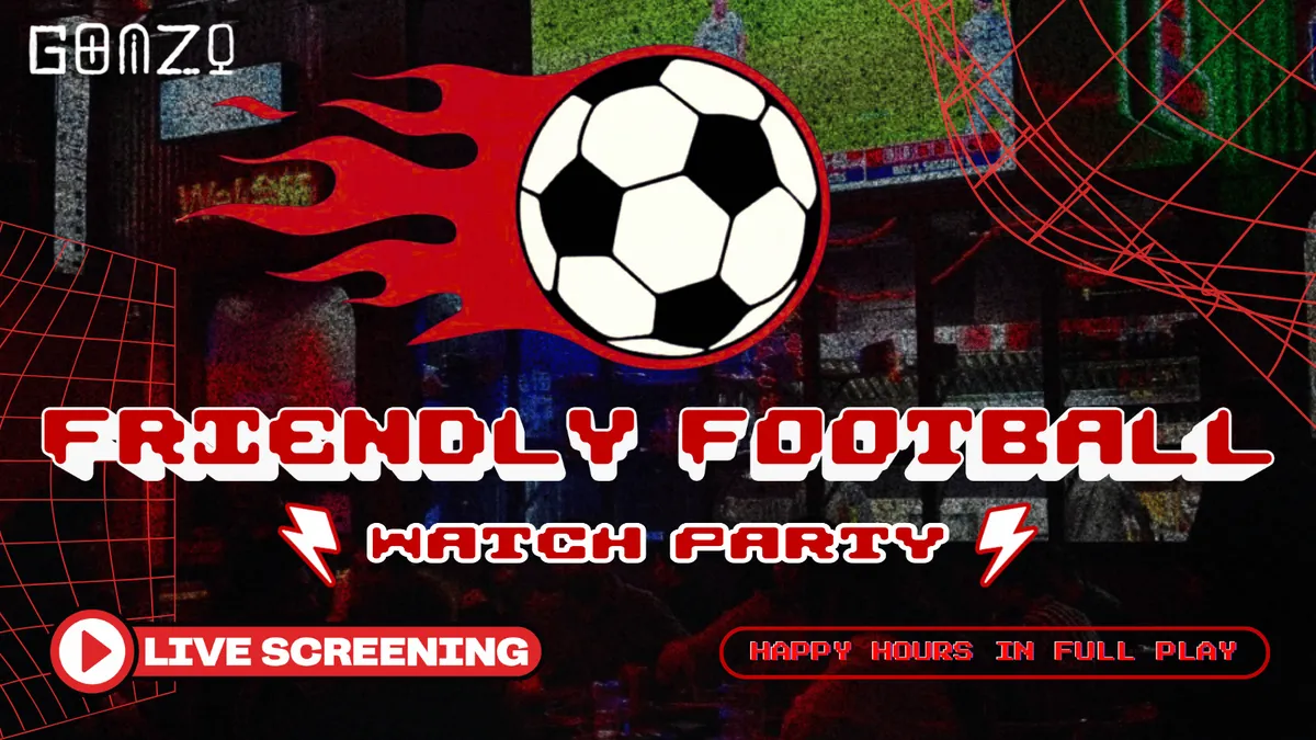 India's International Friendlies: Football Watch Party