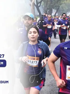 Indian Navy Half Marathon 2027 poster