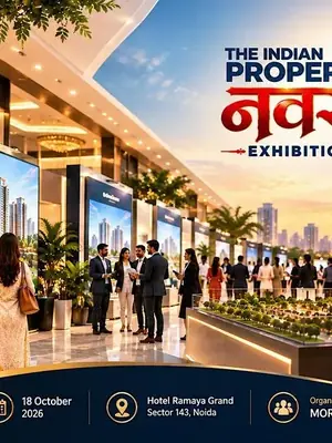 Indian Property Navratri Exhibition 2026: Best Real Estate Event poster