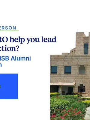 Inside PGP PRO: Meet ISB Alumni & Admissions Team poster