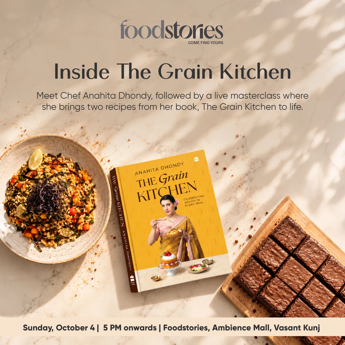 Inside the Grain Kitchen with Anahita Dhondy poster