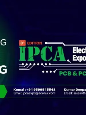 IPCA Electronics Expo poster
