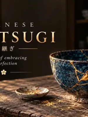 Japanese Kintsugi Art poster