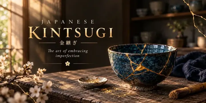 Japanese Kintsugi Art poster