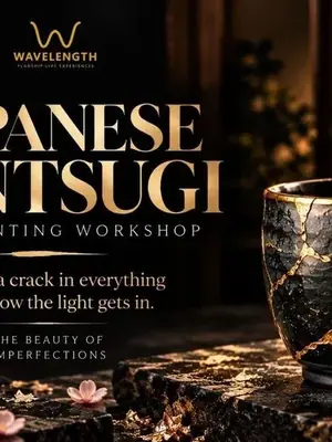 Japanese Kintsugi Cup Workshop poster