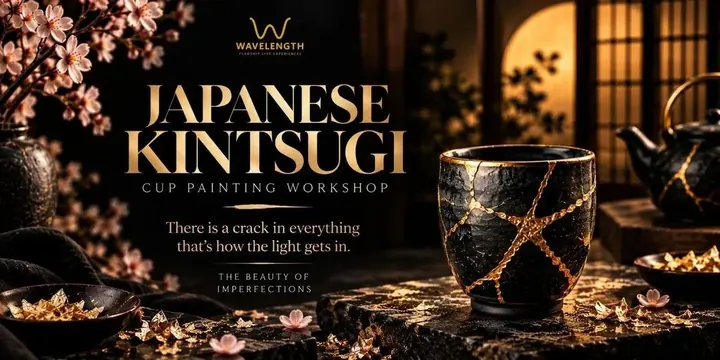 Japanese Kintsugi Cup Workshop poster