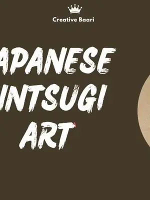 Japanese Kintsugi Workshop by Creative Baari poster
