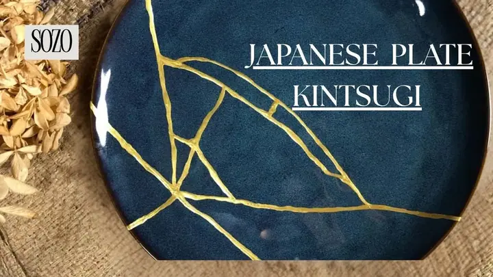 Japanese Plate Kintsugi Workshop poster