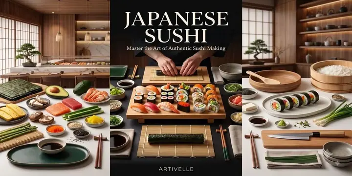 Japanese Sushi Making poster