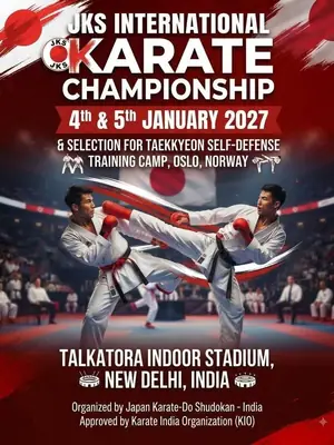 JKS International Karate Championship poster