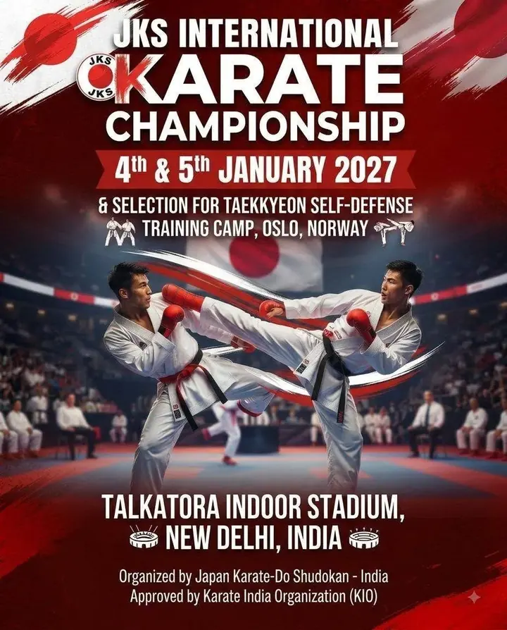 JKS International Karate Championship poster