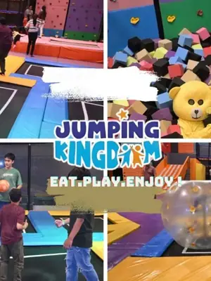 Jumping Kingdom Trampoline Park poster
