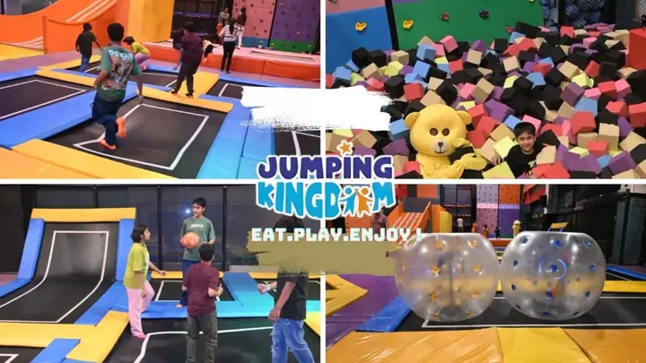 Jumping Kingdom Trampoline Park poster