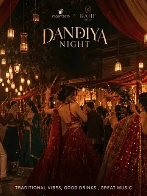 Kahf - Imperfecto Dandiya Night poster