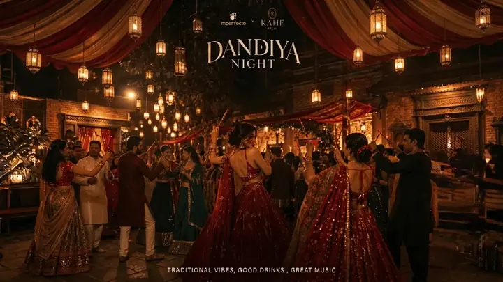 Kahf - Imperfecto Dandiya Night poster