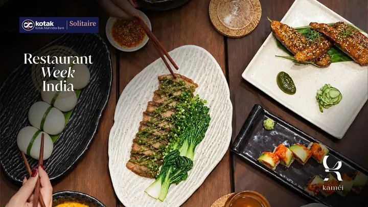 Kaméi's Curated Menu poster