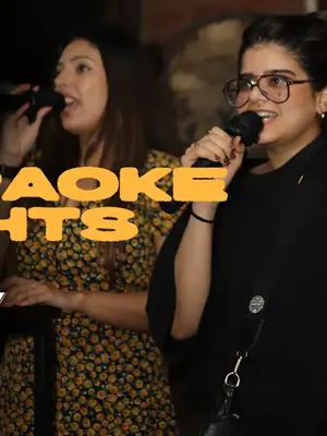 Karaoke Mondays with Akanksha poster