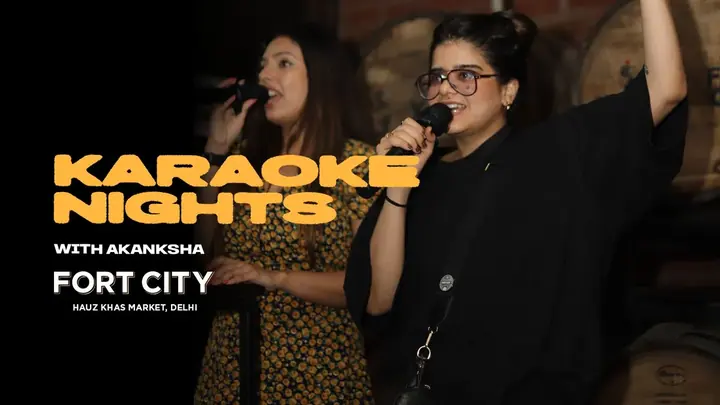 Karaoke Mondays with Akanksha poster