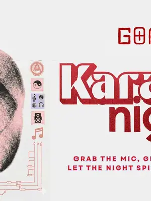 Karaoke Night at Gonzo poster