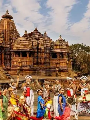 Khajuraho Dance Festival poster