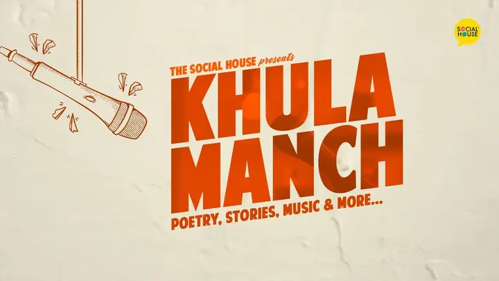 Khula Manch - A Poetry & Storytelling Open Mic poster
