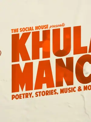 Khula Manch - A Poetry & Storytelling Open Mic poster