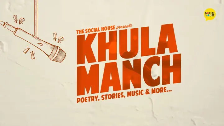 Khula Manch - A Poetry & Storytelling Open Mic poster