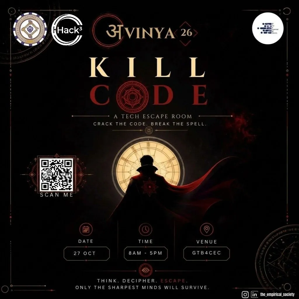 KILL CODE | AVINYA'26