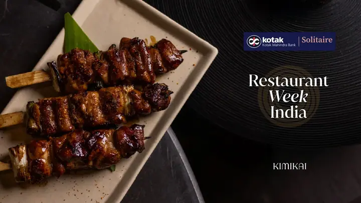 Kimikai's Curated Menu poster