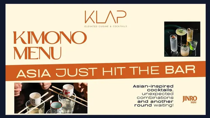 Kimono Menu poster