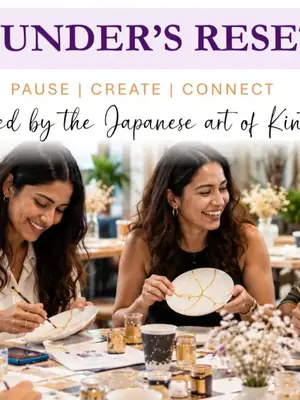 Kintsugi for Founders poster