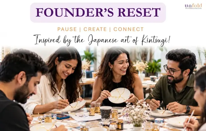 Kintsugi for Founders poster