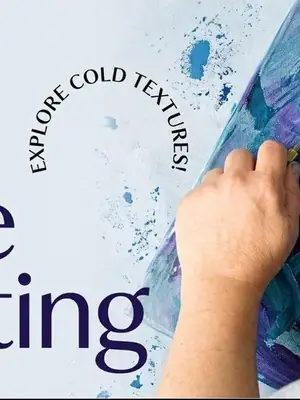 Knife Painting poster