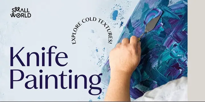 Knife Painting poster