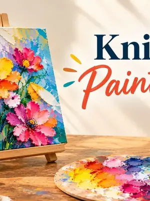 Knife Painting Workshop poster