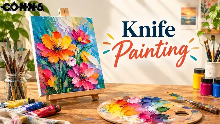 Knife Painting Workshop poster