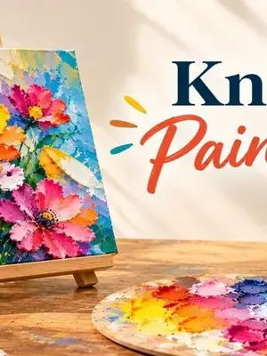 Knife Painting Workshop poster