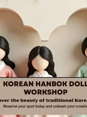 Korean Handbok Doll Workshop poster