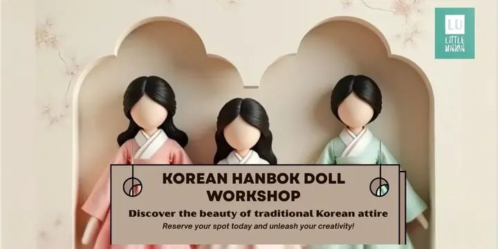 Korean Handbok Doll Workshop poster