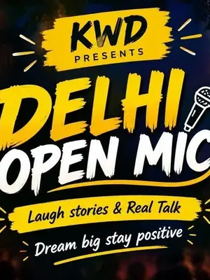 KWD Presents Delhi Open Mic poster