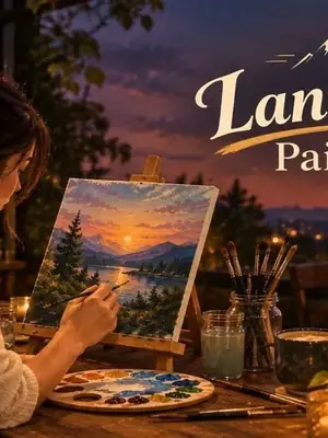 Landscape Painting poster